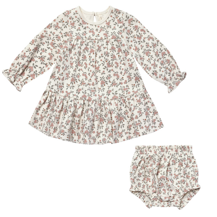 Tiered Jersey Dress || Meadow