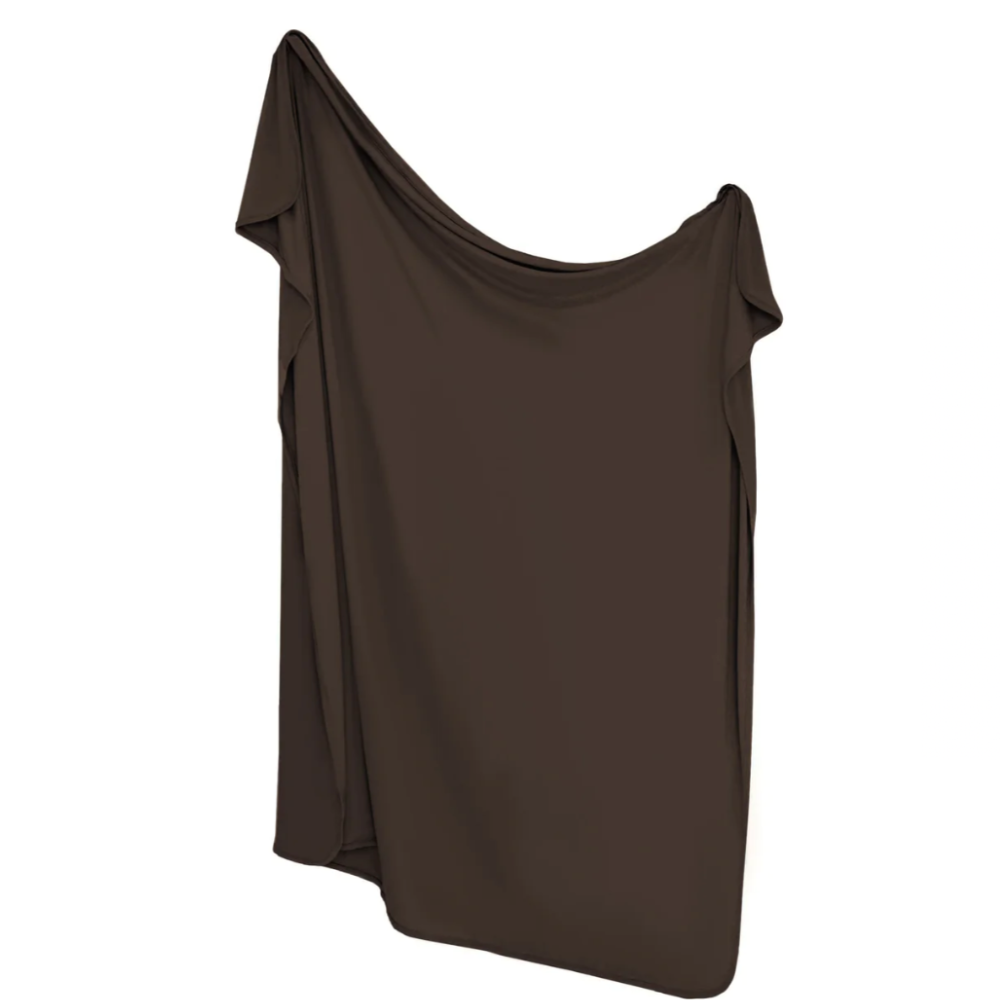 Swaddle Blanket in Espresso