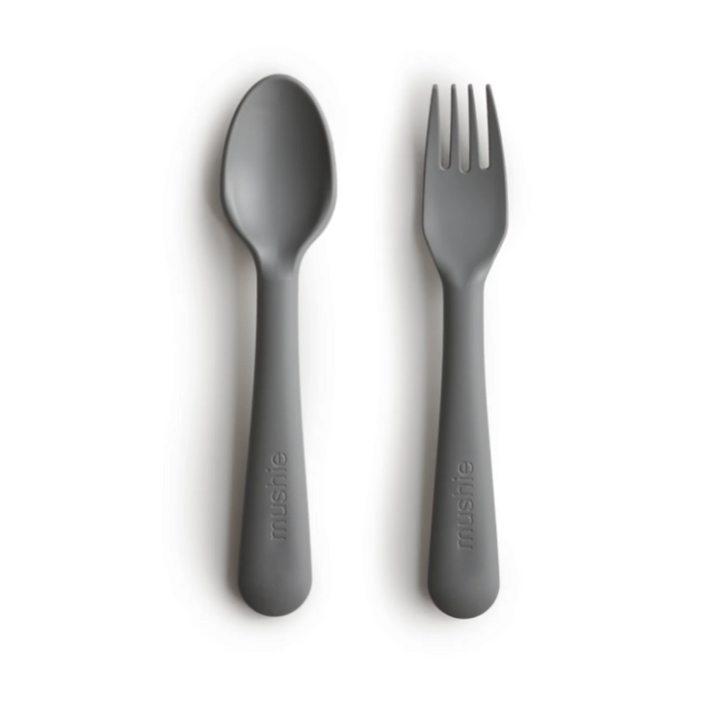 Fork and Spoon Set-Smoke