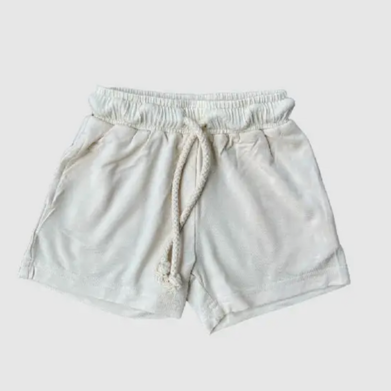 Boy's Everyday Shorts - Cream