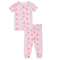 Pink Smile No Drama Modal Magnetic Toddler Pajama Set