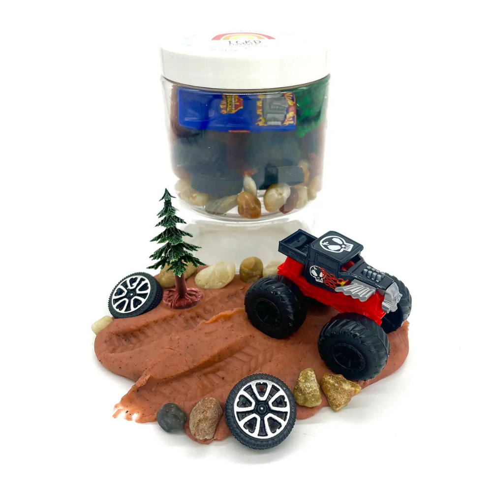 Monster Truck (Root Beer) Play Dough-To-Go Kit