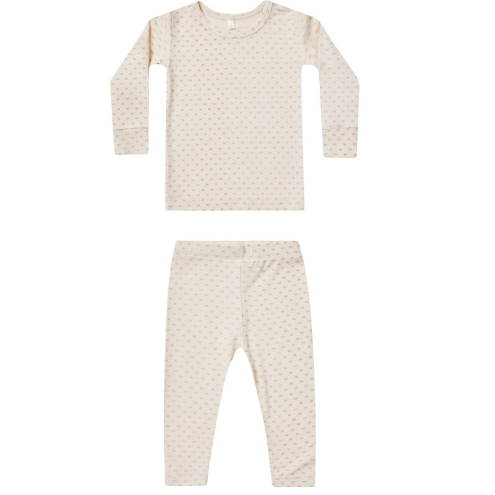 Bamboo Pajama set || Oat Check