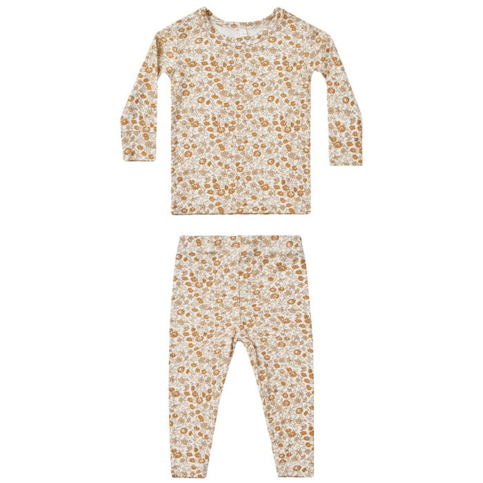 Bamboo Pajama set || Marigold