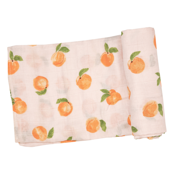 Swaddle Blanket- Peaches