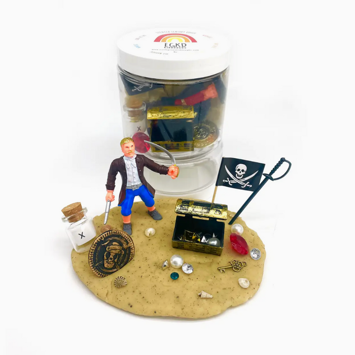Pirate Treasure (Coconut Sands) Play Dough-To-Go Kit