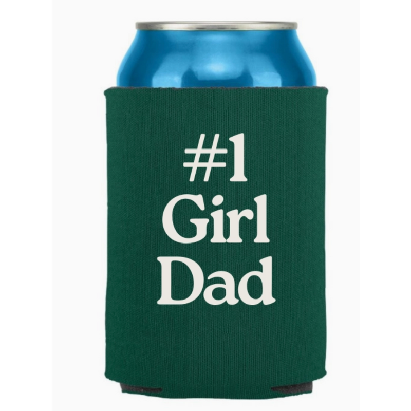Girl Dad Can Koozie