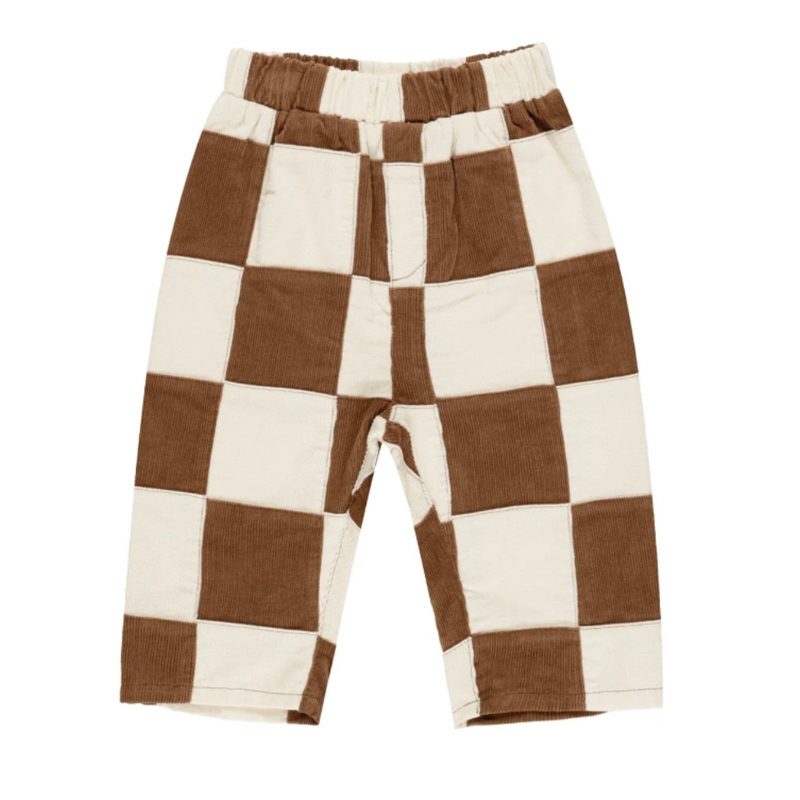 Baggy Cord Pant | Saddle Check (2/3T)