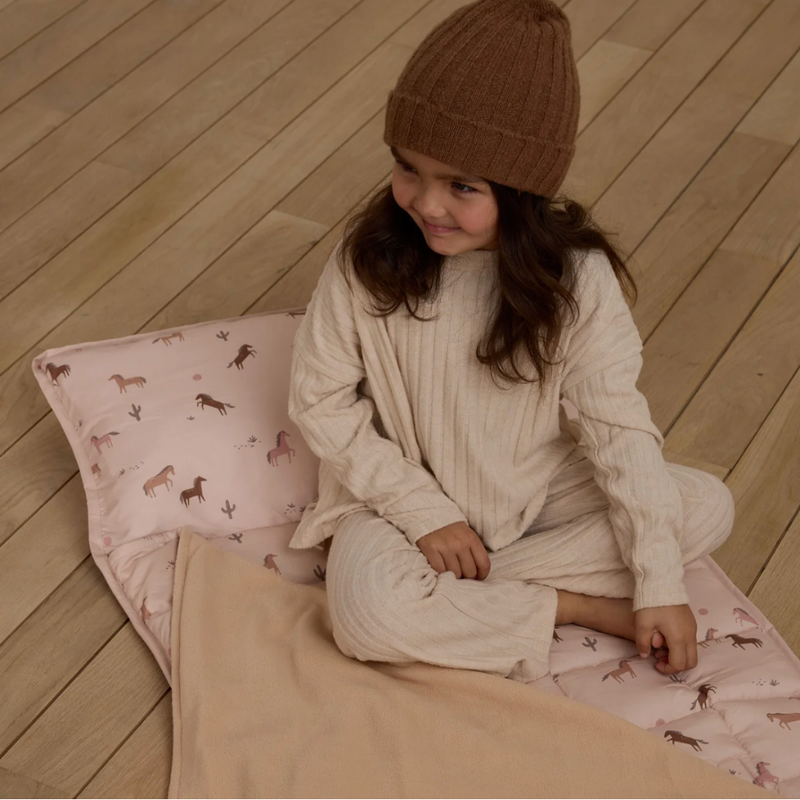 Cozy Rib Knit Set | Shell