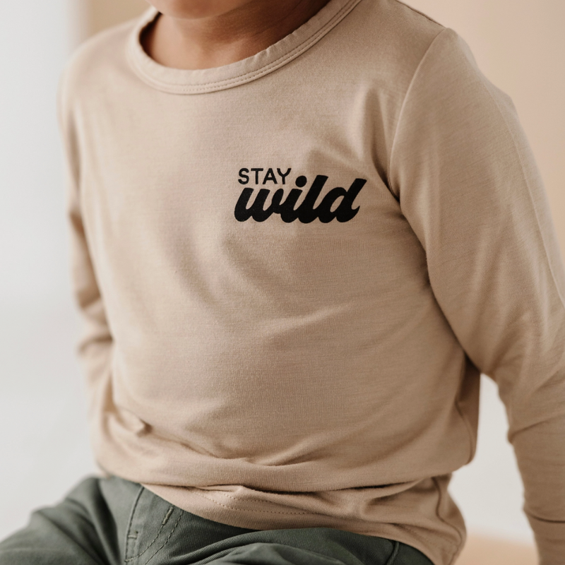 Stay Wild Long Sleeve Tee