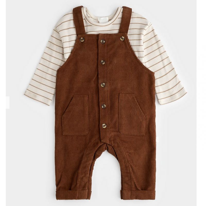 Mustang Corduroy Overall Set (24M)