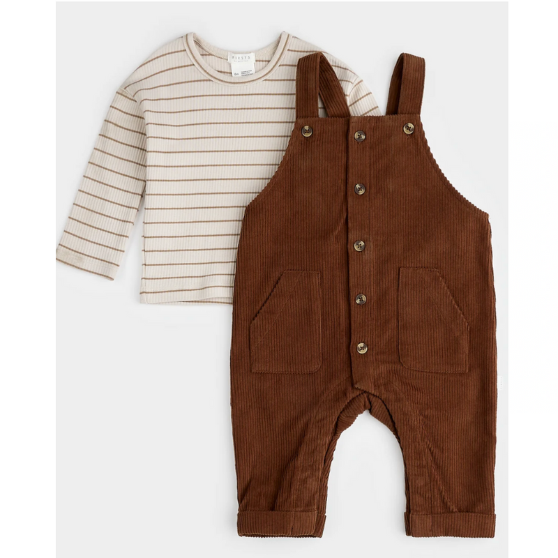 Mustang Corduroy Overall Set (24M)