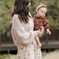 Freya Romper || Brick Floral