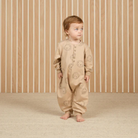 Relaxed Fleece Jumpsuit || Lions