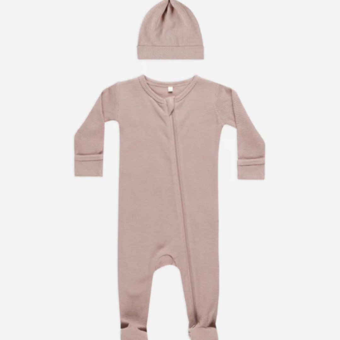 Waffle Sleep Set || Mauve