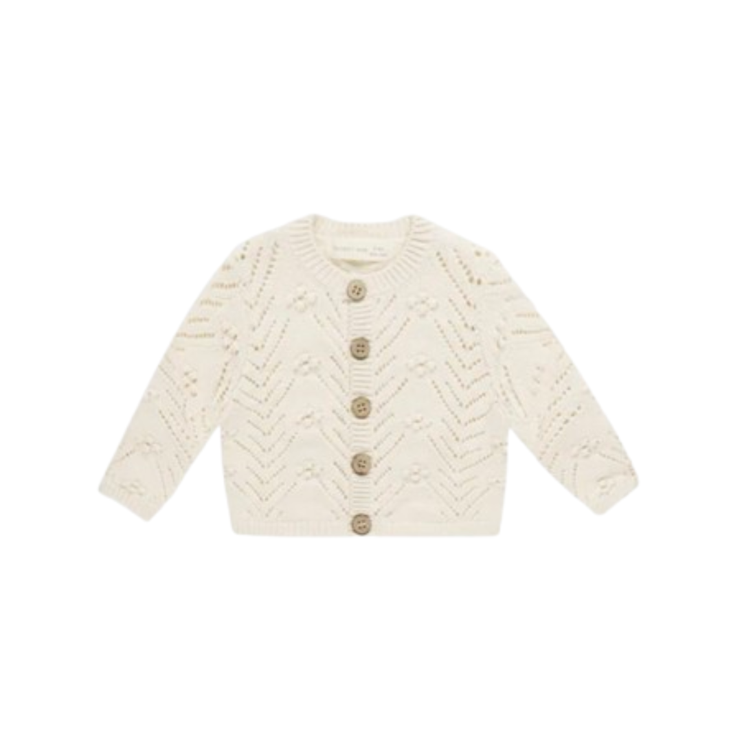 Knit Cardigan || Natural