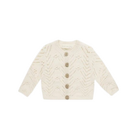 Knit Cardigan || Natural