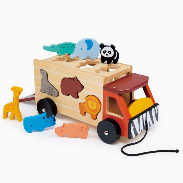 Shape Sorting Safari Truck