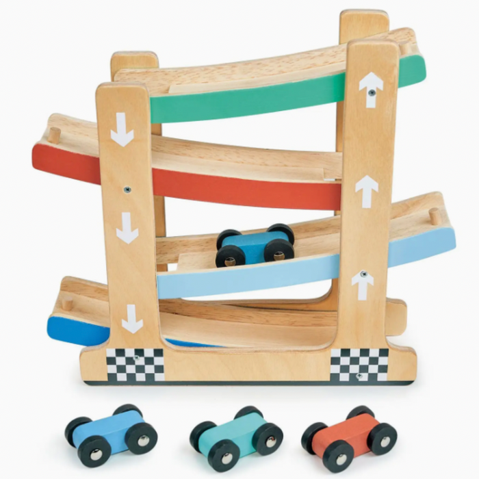 Wooden Ramp Racer Toy