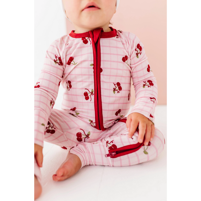Cherry Sweet Convertible Footie