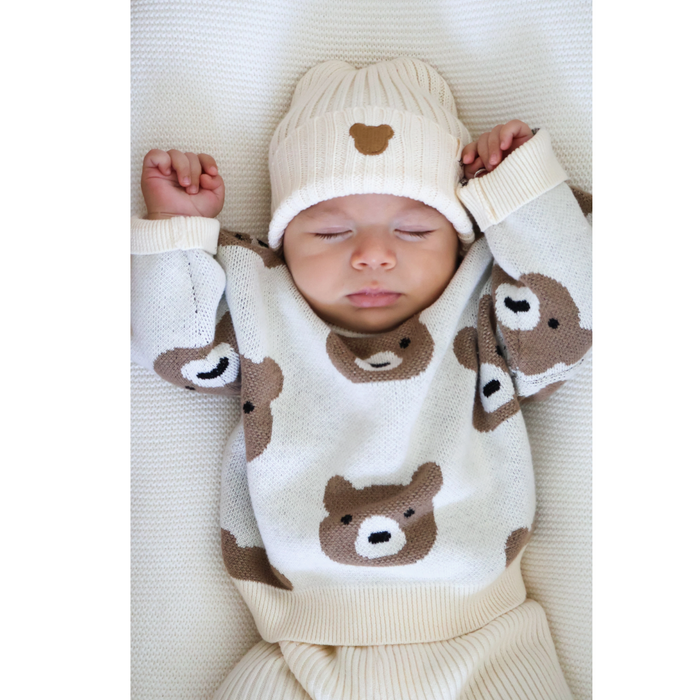 Little Bear Jacquard Sweater
