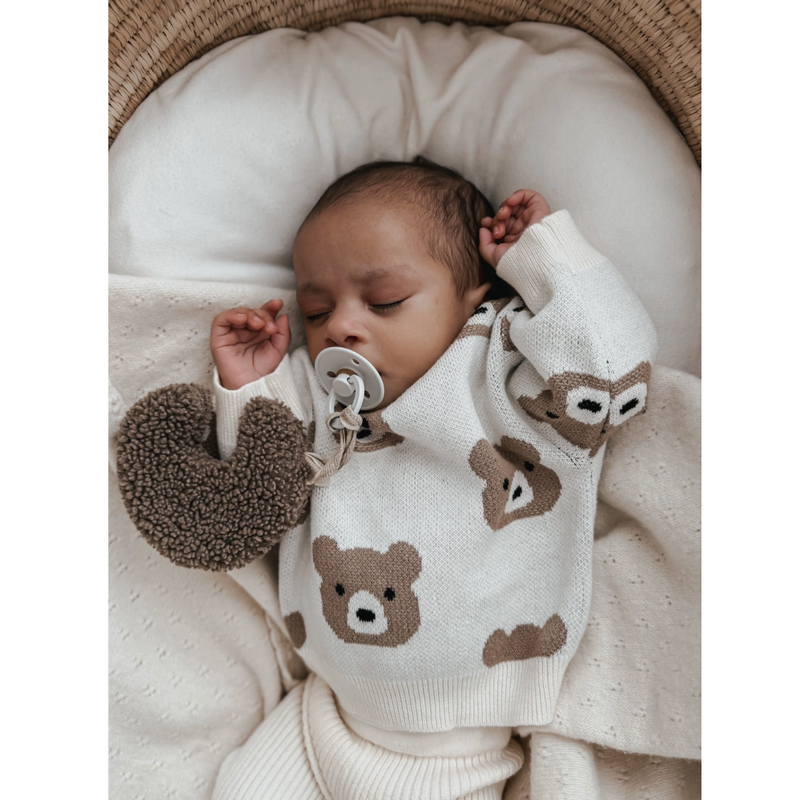 Little Bear Jacquard Sweater