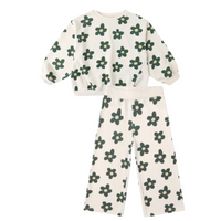 Oversized Sweatsuit Daisy Set