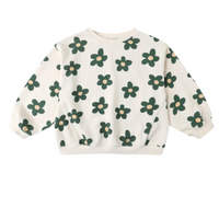 Oversized Sweatsuit Daisy Set