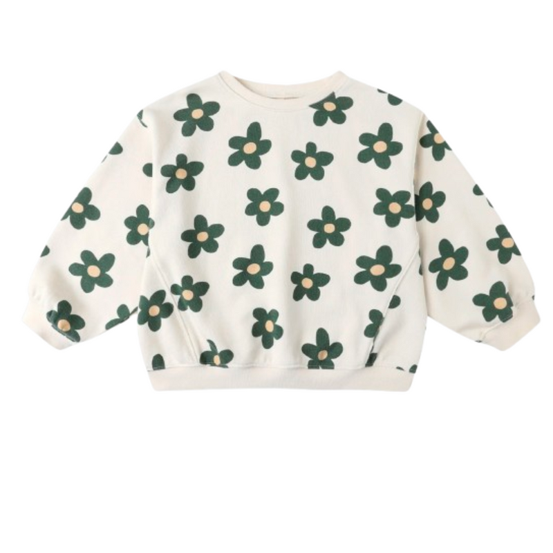 Oversized Sweatsuit Daisy Set
