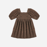 Gretta Babydoll Dress || Leopard