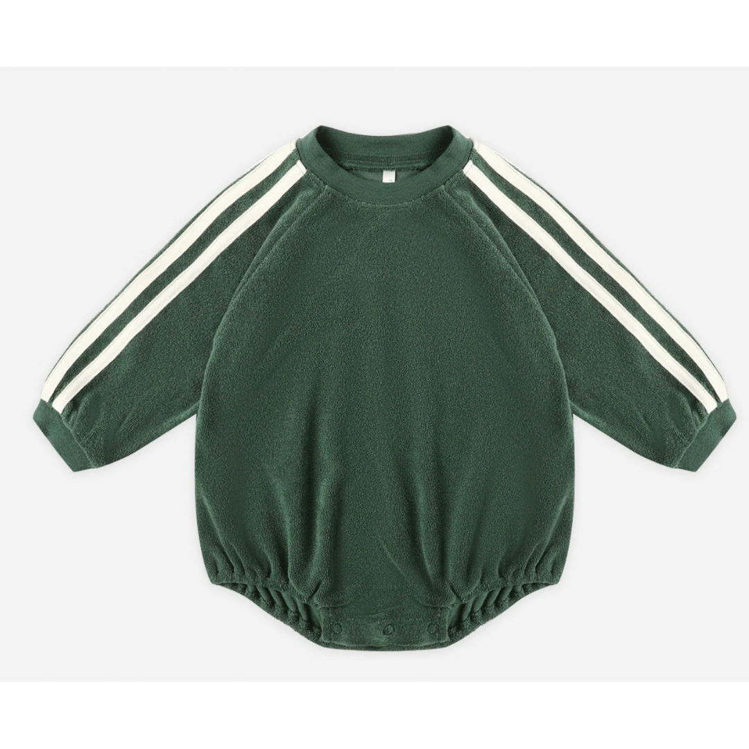 Crewneck Romper || Green
