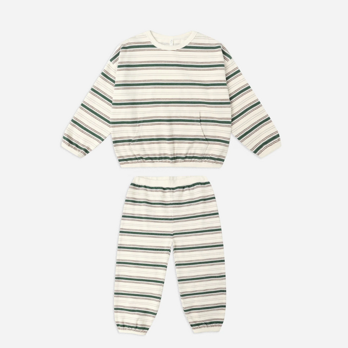 Relaxed Set || Retro Stripe