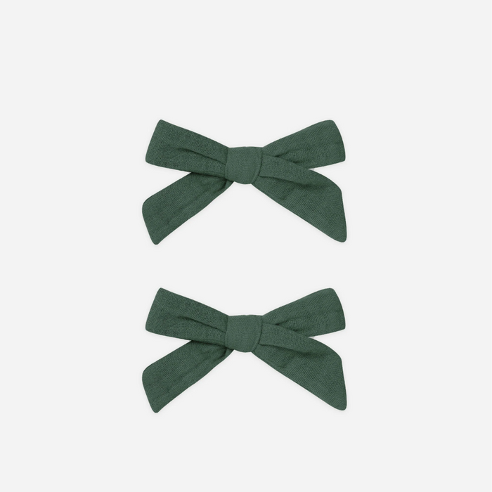 Bows, Set of 2 || Green