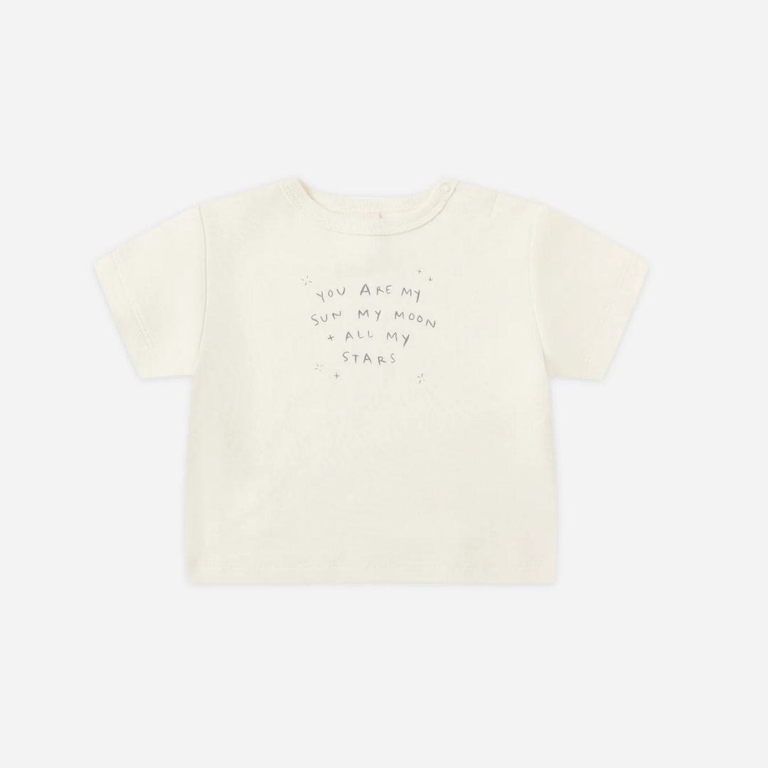 BOXY TEE || SUN, MOON & STARS