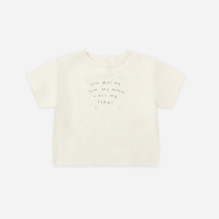 BOXY TEE || SUN, MOON & STARS