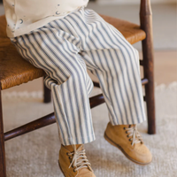 GRAYSON PANT || OCEAN PINSTRIPE