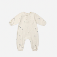 LONG SLEEVE POCKET JUMPSUIT || MOONS