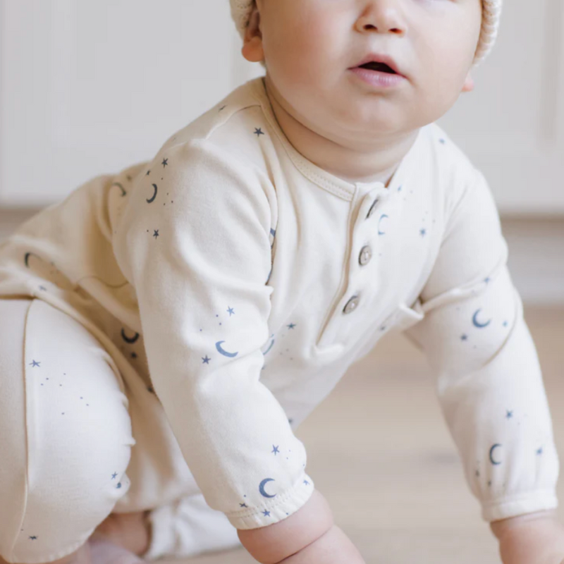 LONG SLEEVE POCKET JUMPSUIT || MOONS