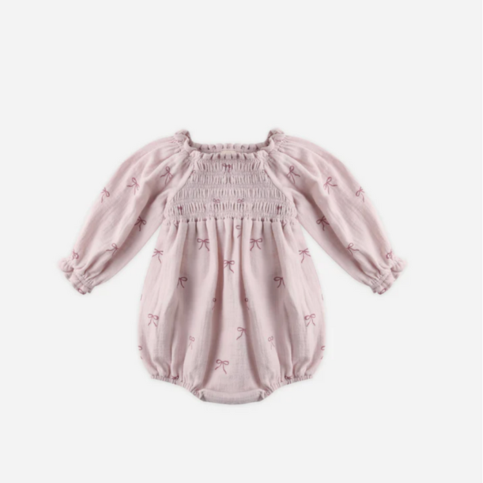 EDEN ROMPER || BOWS