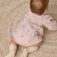 EDEN ROMPER || BOWS
