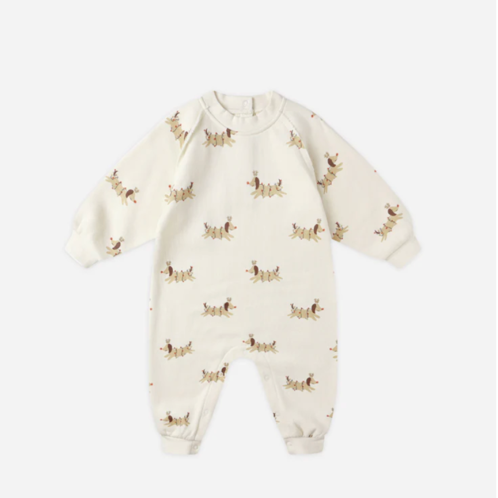 RAGLAN JUMPSUIT || CHRISTMAS DOGS