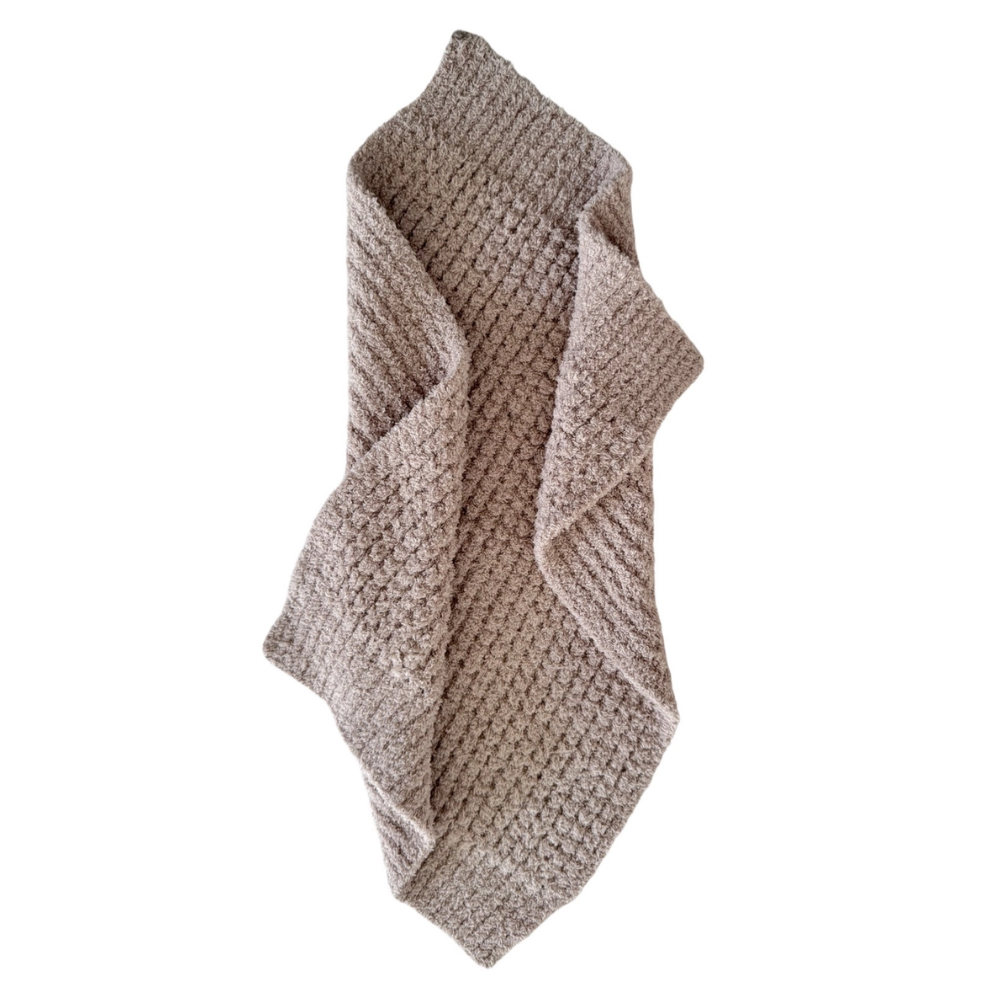 Phufy® Bliss Waffle Mini Blanket, Desert Tan