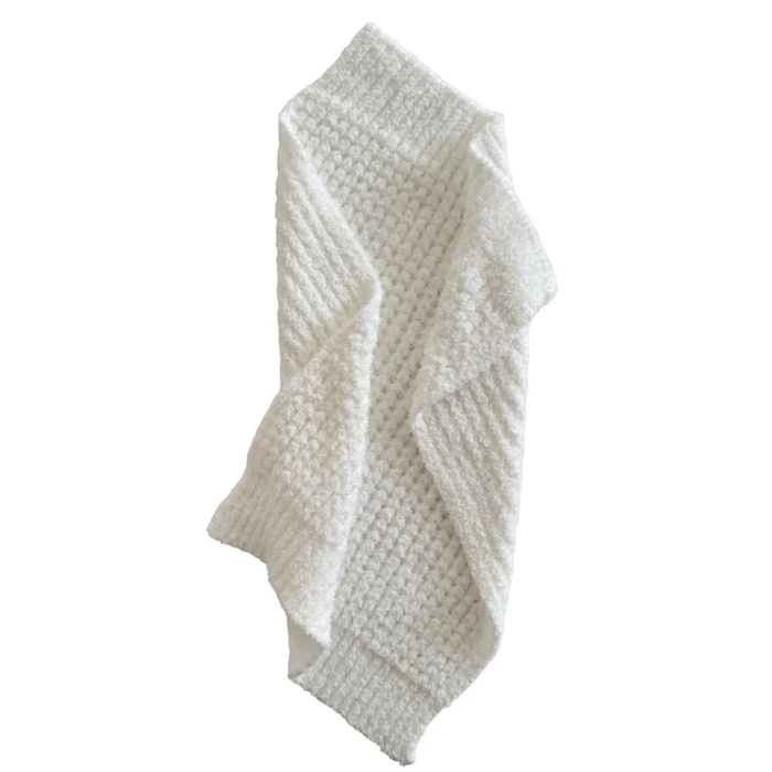 Phufy® Bliss Waffle Mini Blanket- White