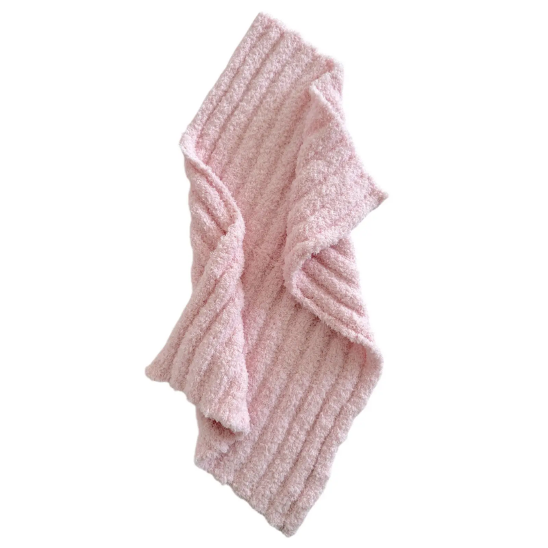 Phufy® Bliss Wave Mini Blanket- Baby Pink