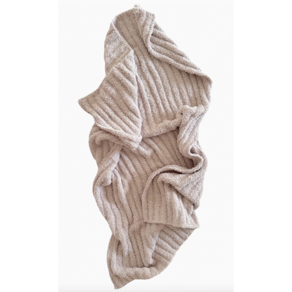 Phufy® Bliss Wave Blanket, Bisque