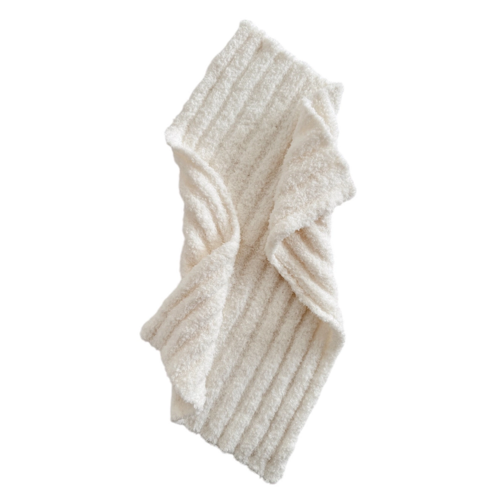 Phufy® Bliss Wave Mini Blanket- Cream