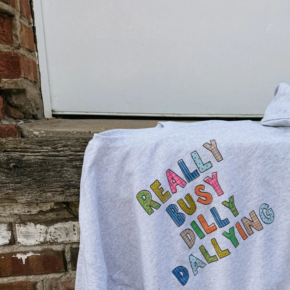 Women Dilly Dallying Sweatshirt - Ash