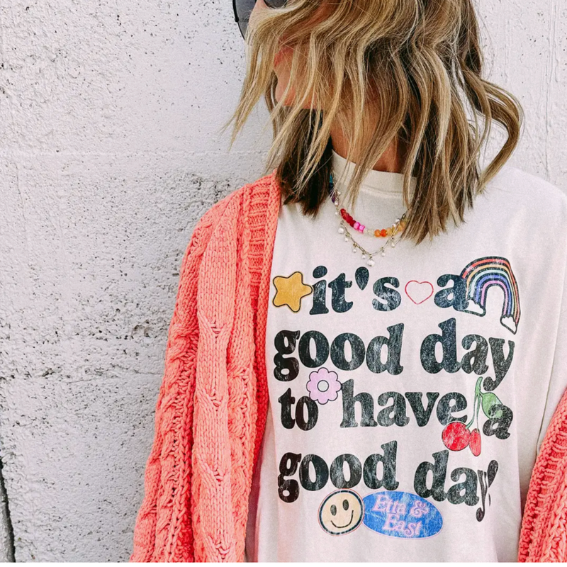 Good Day Graphic Tee - Ivory