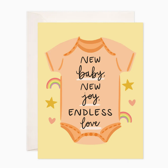 Endless Love Greeting Card - New Baby Card