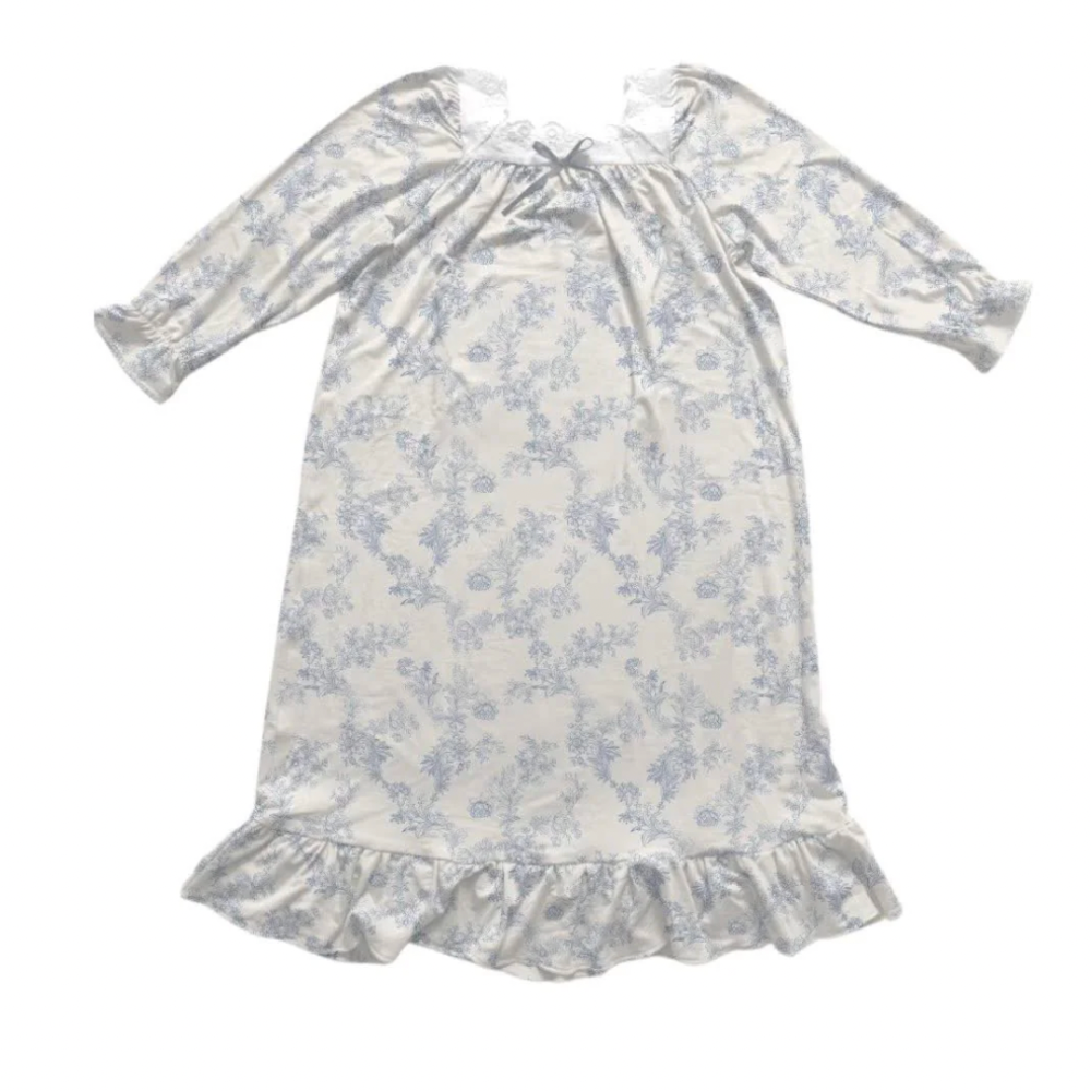 Cottage Bloom Lounge Gown